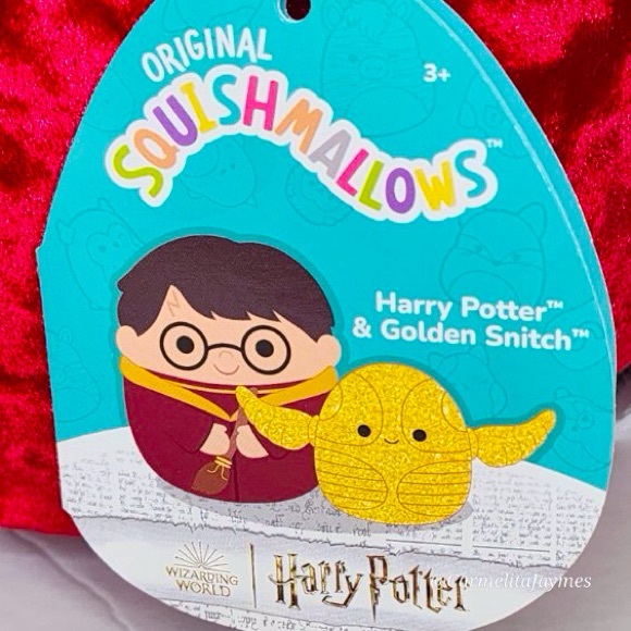 HARRY POTTER AND SNITCH ⚡️⚜️ Quidditch Character Set Squishmallow Kellytoy NWT - Picture 9 of 10